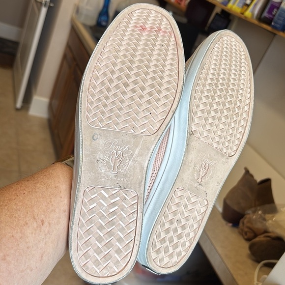 Cole Haan Pinch Penny Pale Pink 
Fabric Upper Women’s Loafer - Picture 9 of 10